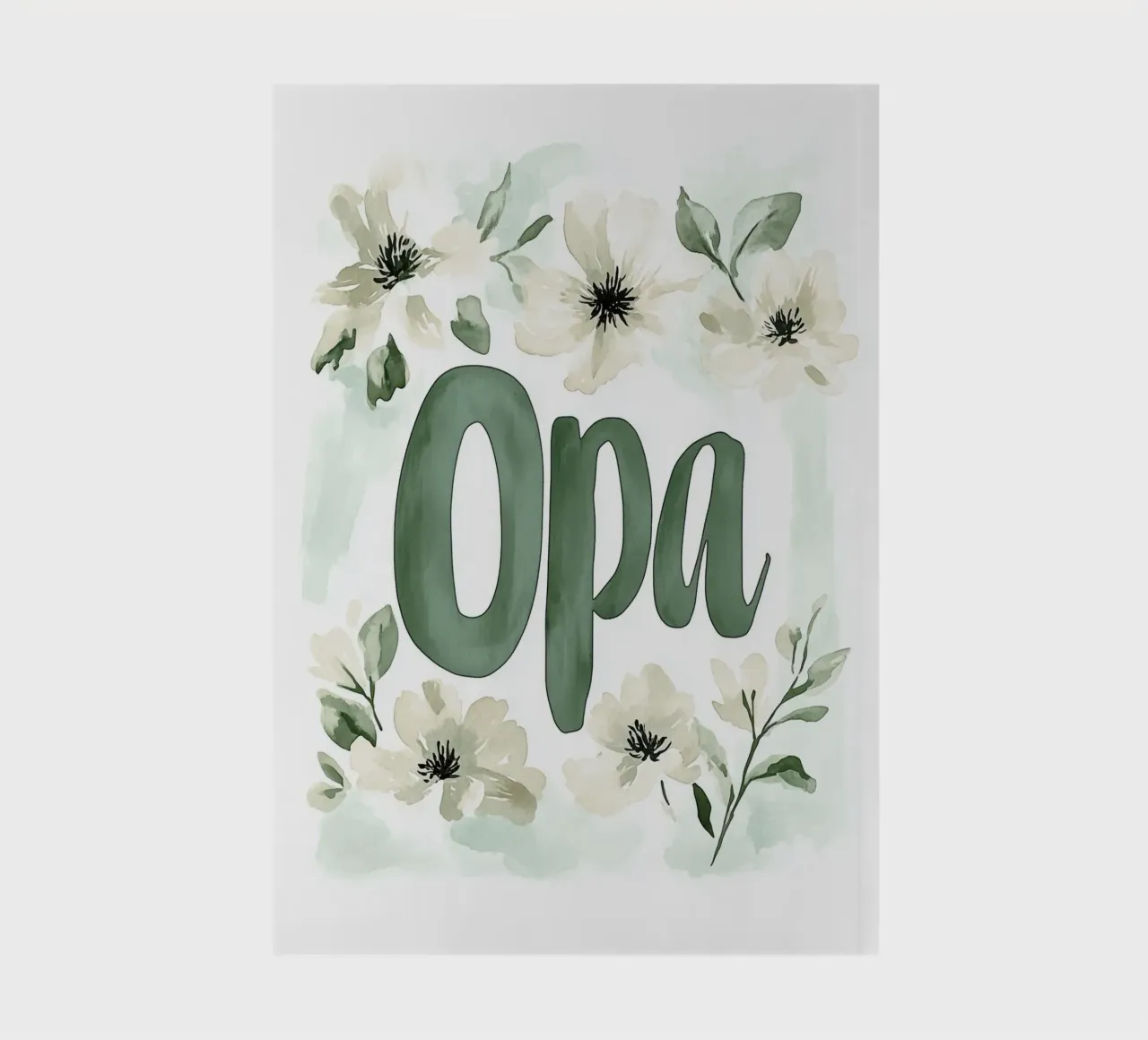 Opa No 3 notebook by treechild