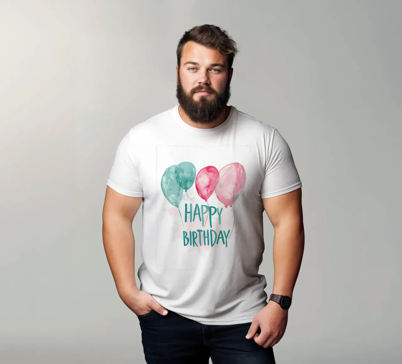 Happy Birthday No 3 t-shirt da treechild