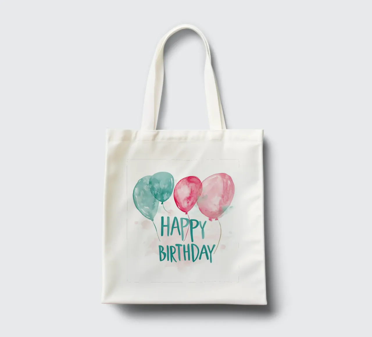 Happy Birthday No 3 borsa in juta da treechild