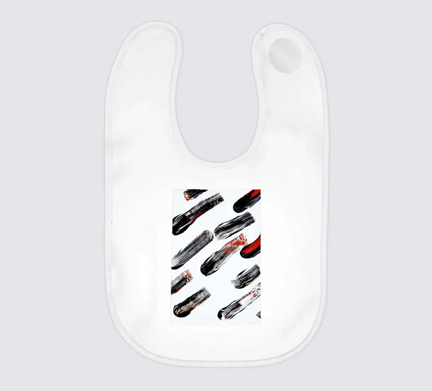 Slides baby bib by In Full Color