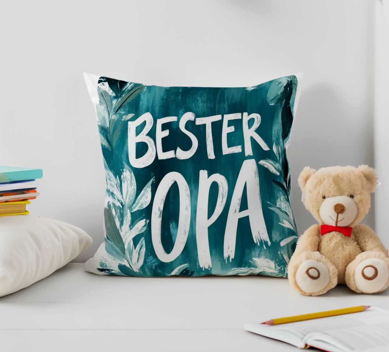 Bester Opa No 2 coussin de treechild