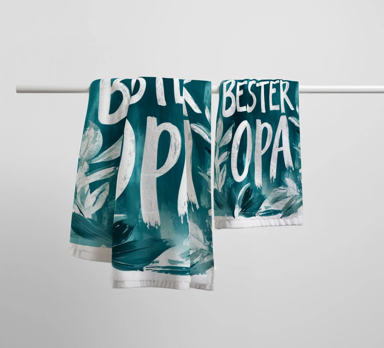 Bester Opa No 2 serviette de bain de treechild