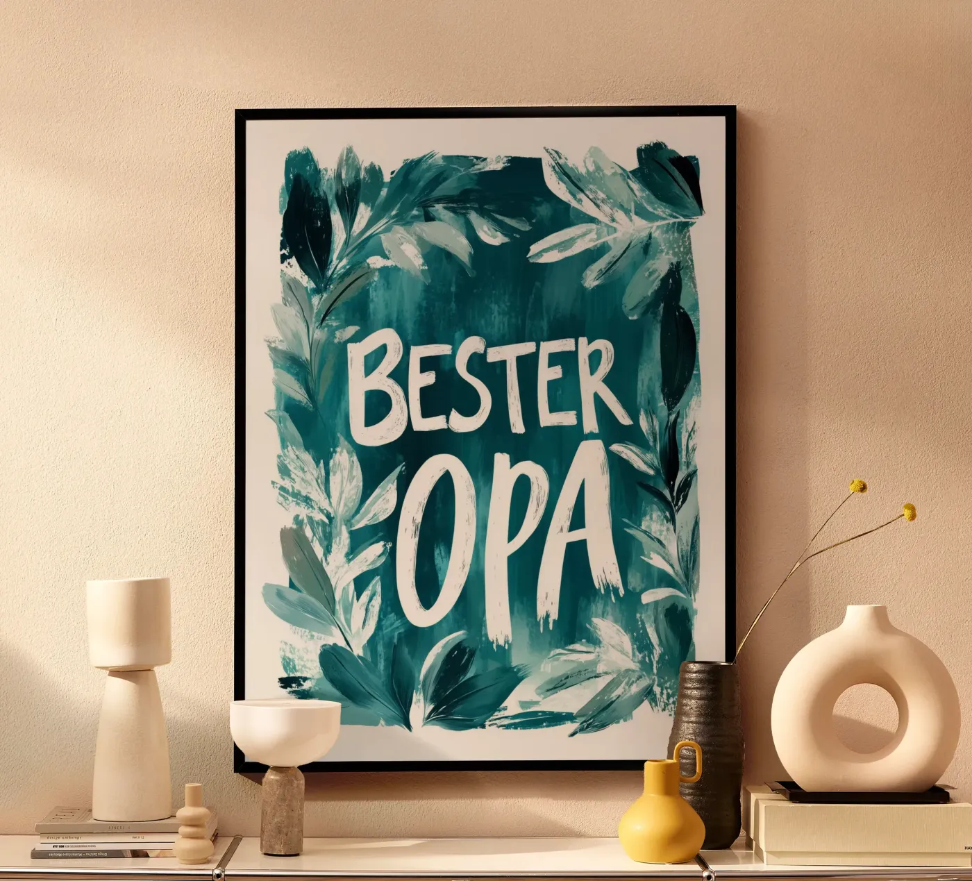 Bester Opa No 2 poster van treechild