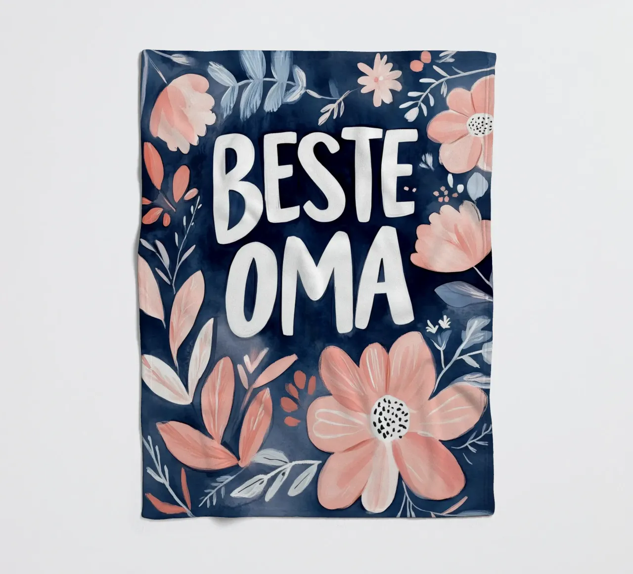 Beste Oma coperta in pile da treechild
