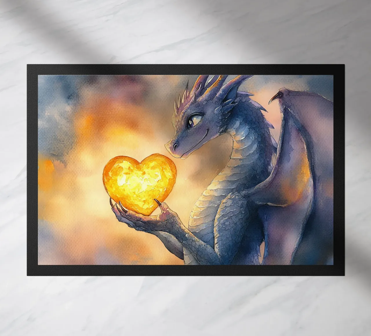 Cuore di drago zerbino da Théïa's Fantasia World