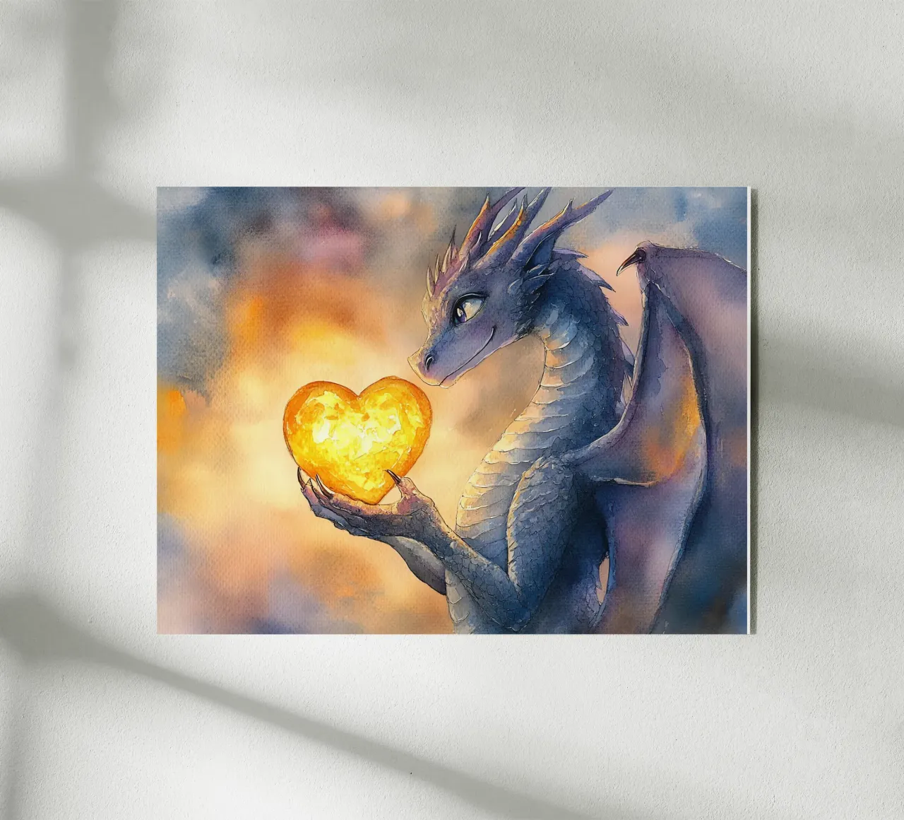 Cuore di drago plexiglass da Théïa's Fantasia World