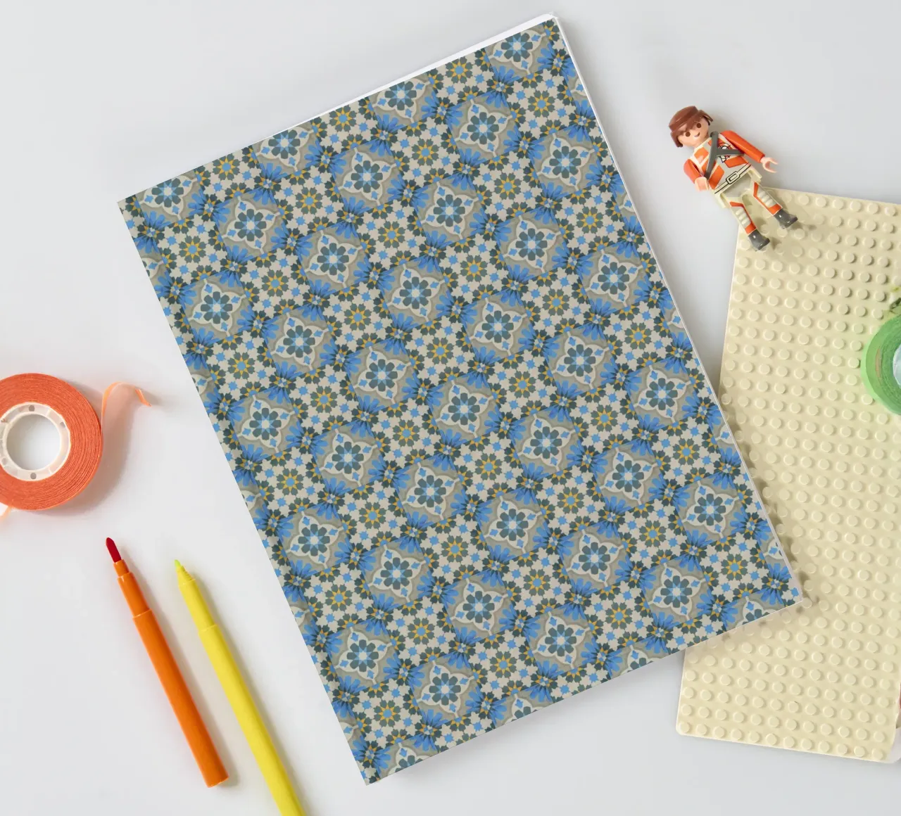 Mosaic Magic: Moroccan Tiles notebook by Curious Collections by Marielle Leenders