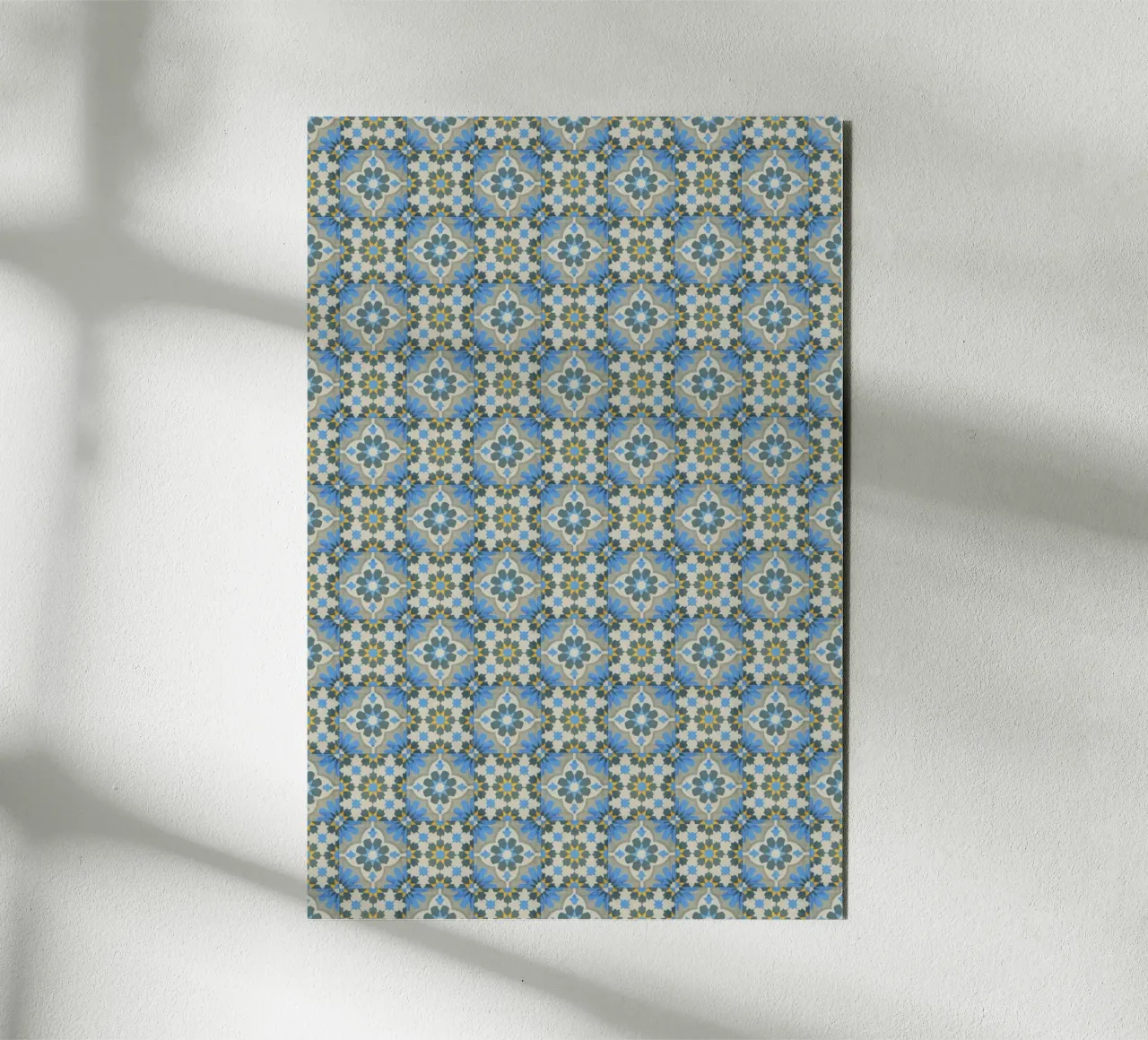 Mosaic Magic: Moroccan Tiles pannello forex da Curious Collections by Marielle Leenders