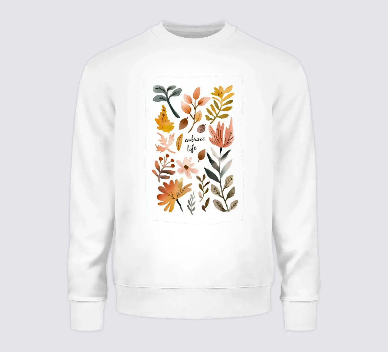 Embrace Life No 2 felpa da treechild