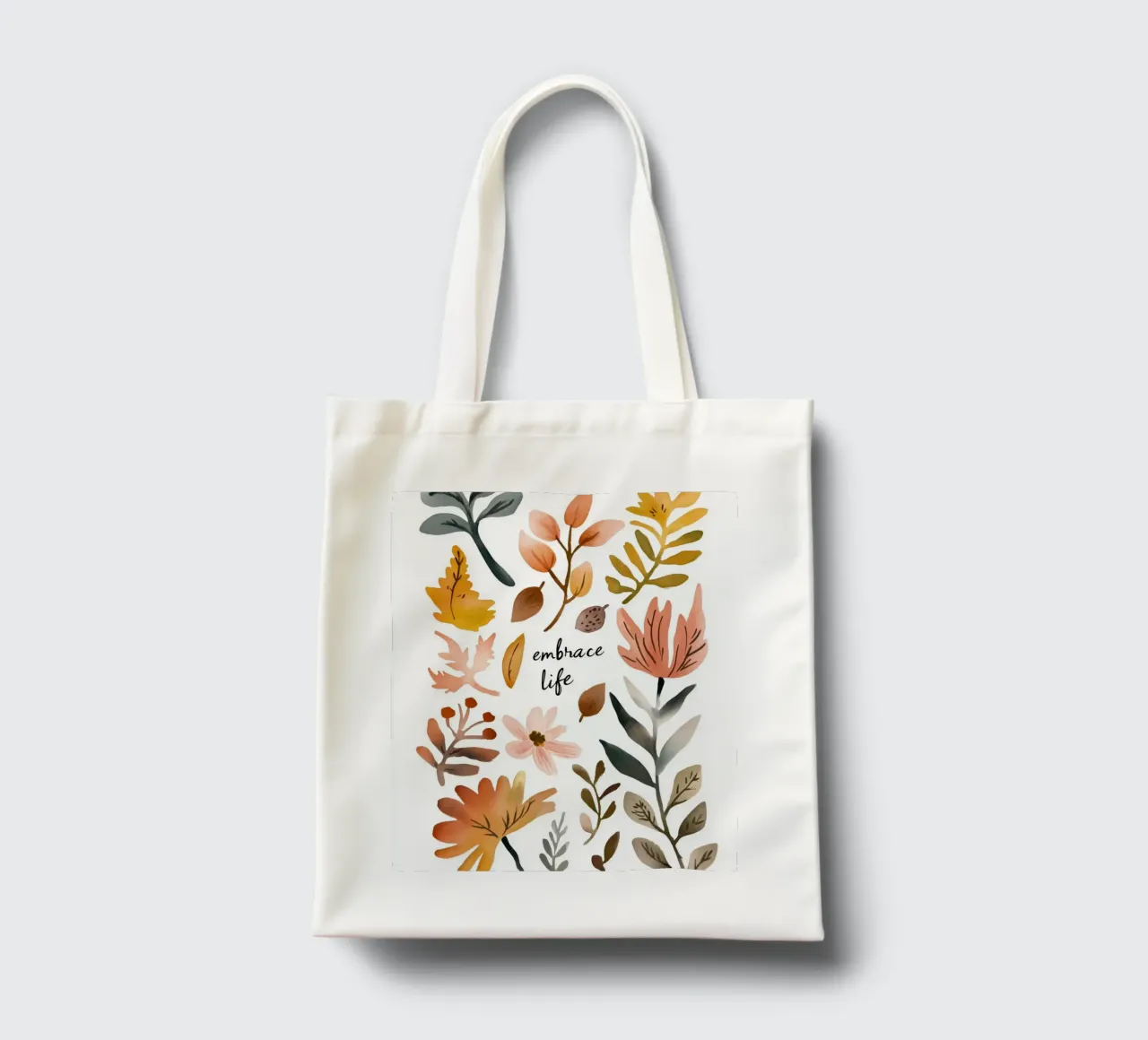 Embrace Life No 2 tote bag by treechild