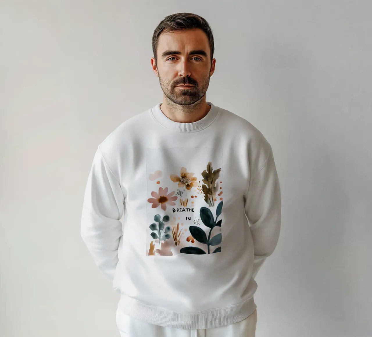 Breathe In felpa da treechild