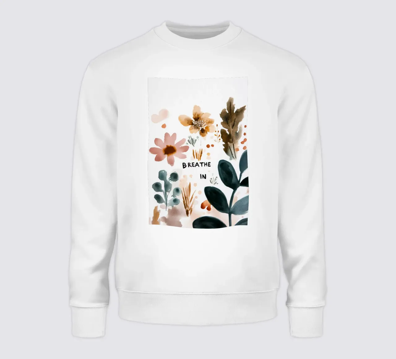 Breathe In felpa da treechild