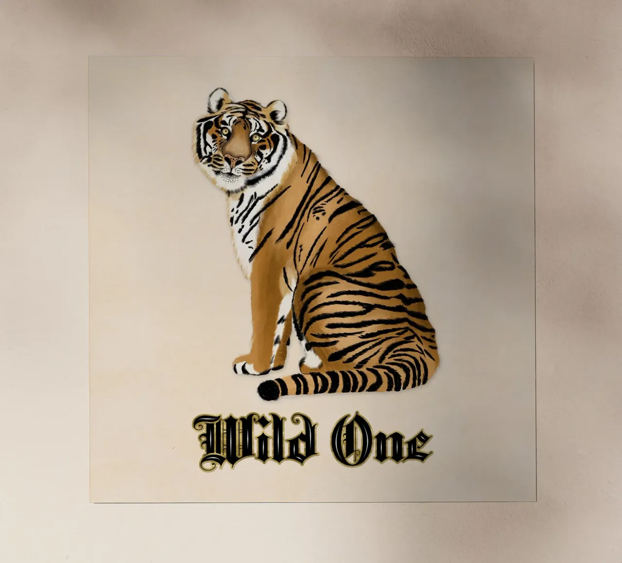 Selvaggio. Tigre. pellicola backlit da CalliLetters