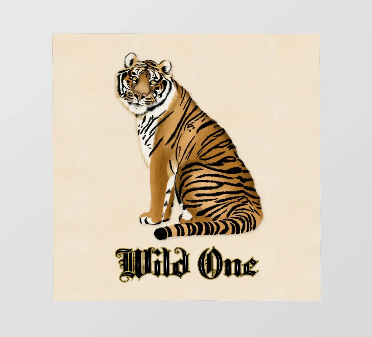 Selvaggio. Tigre. pellicola backlit da CalliLetters