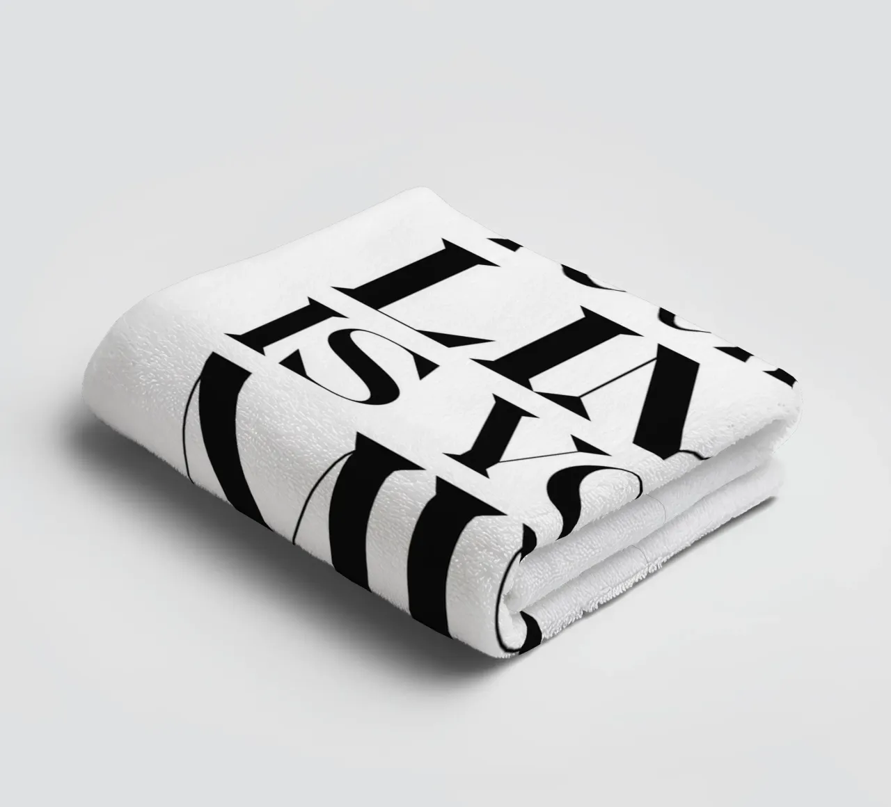 YOUR ONLY LIMIT towel by n.4