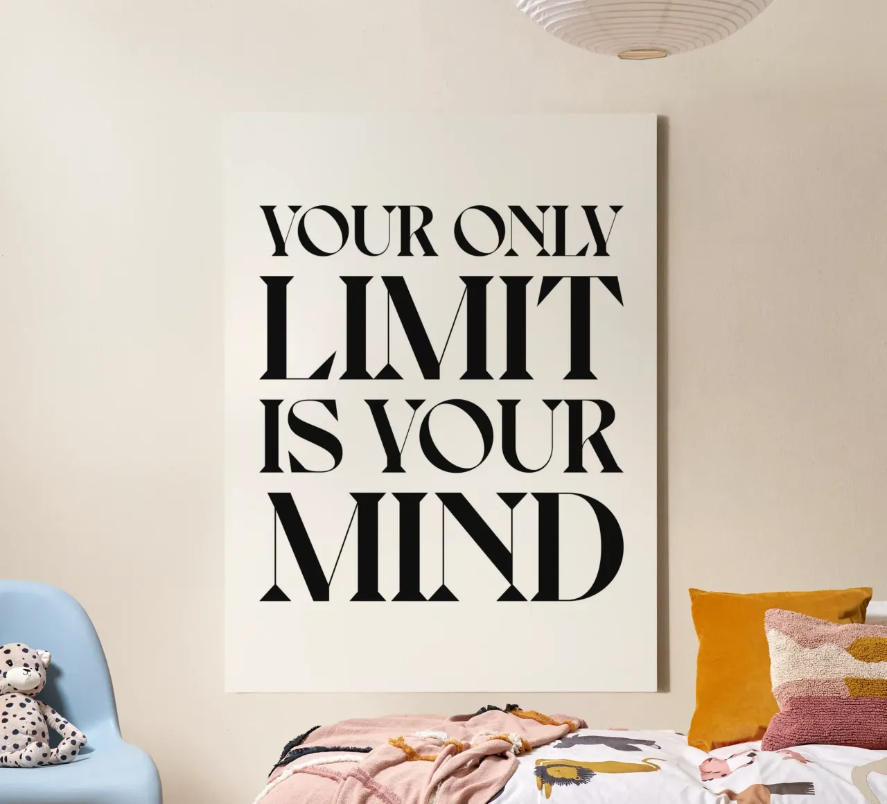 YOUR ONLY LIMIT canvas by n.4