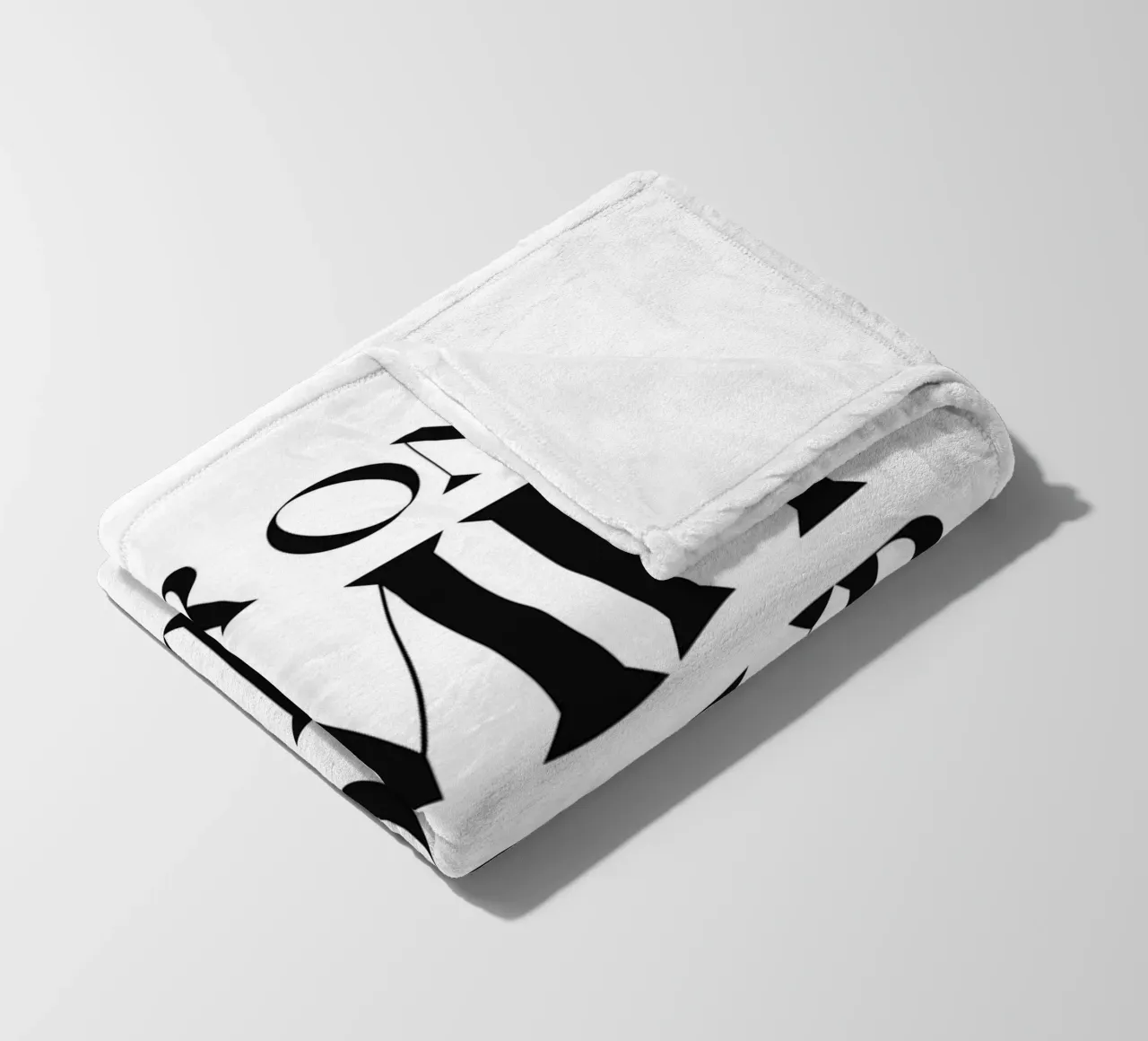YOUR ONLY LIMIT fleece blanket by n.4
