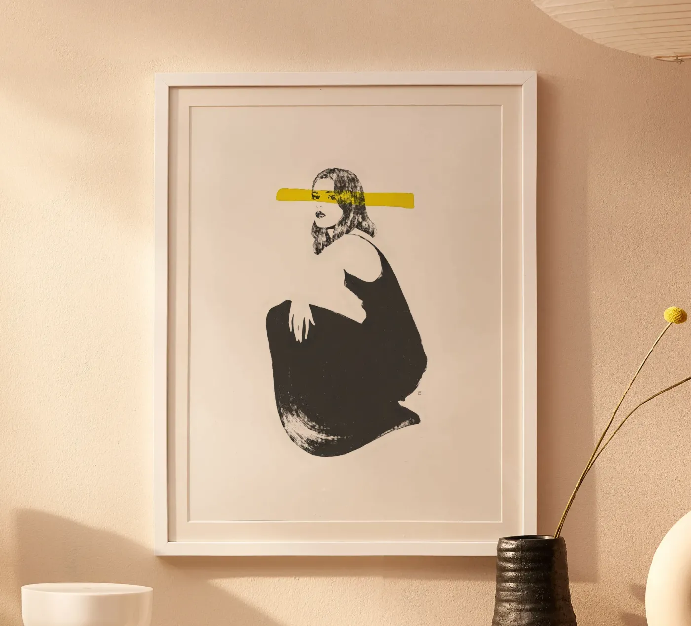 Untitled (Female Figure VI) Poster von Manuel Rebollo