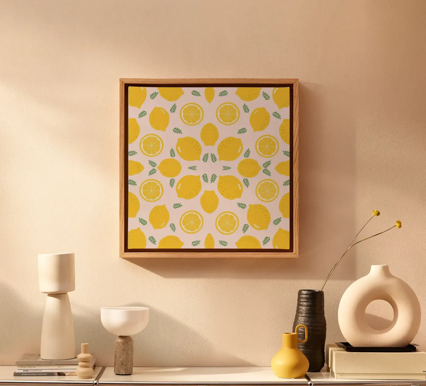 Lemons canvas by Kiroiharu