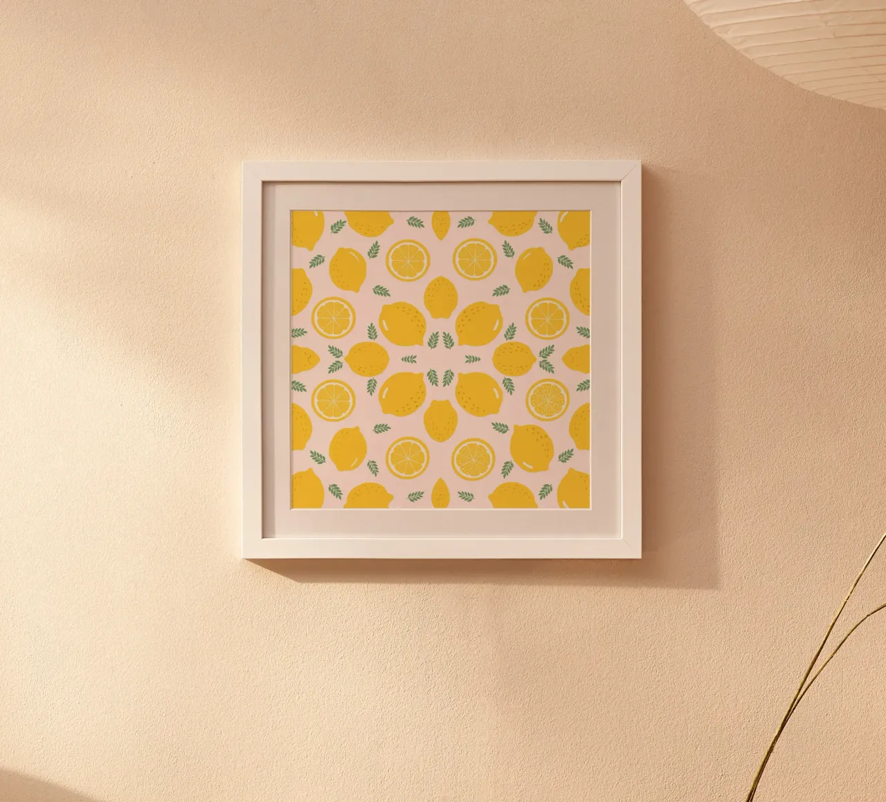 Limoni poster con telaio in alluminio da Kiroiharu