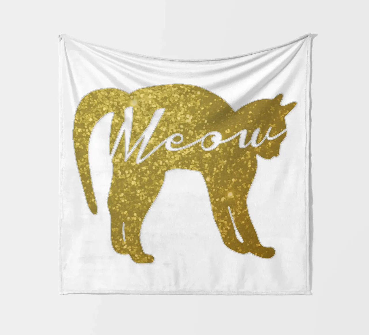 Golden Cat Meow coperta in pile da IndigoBird