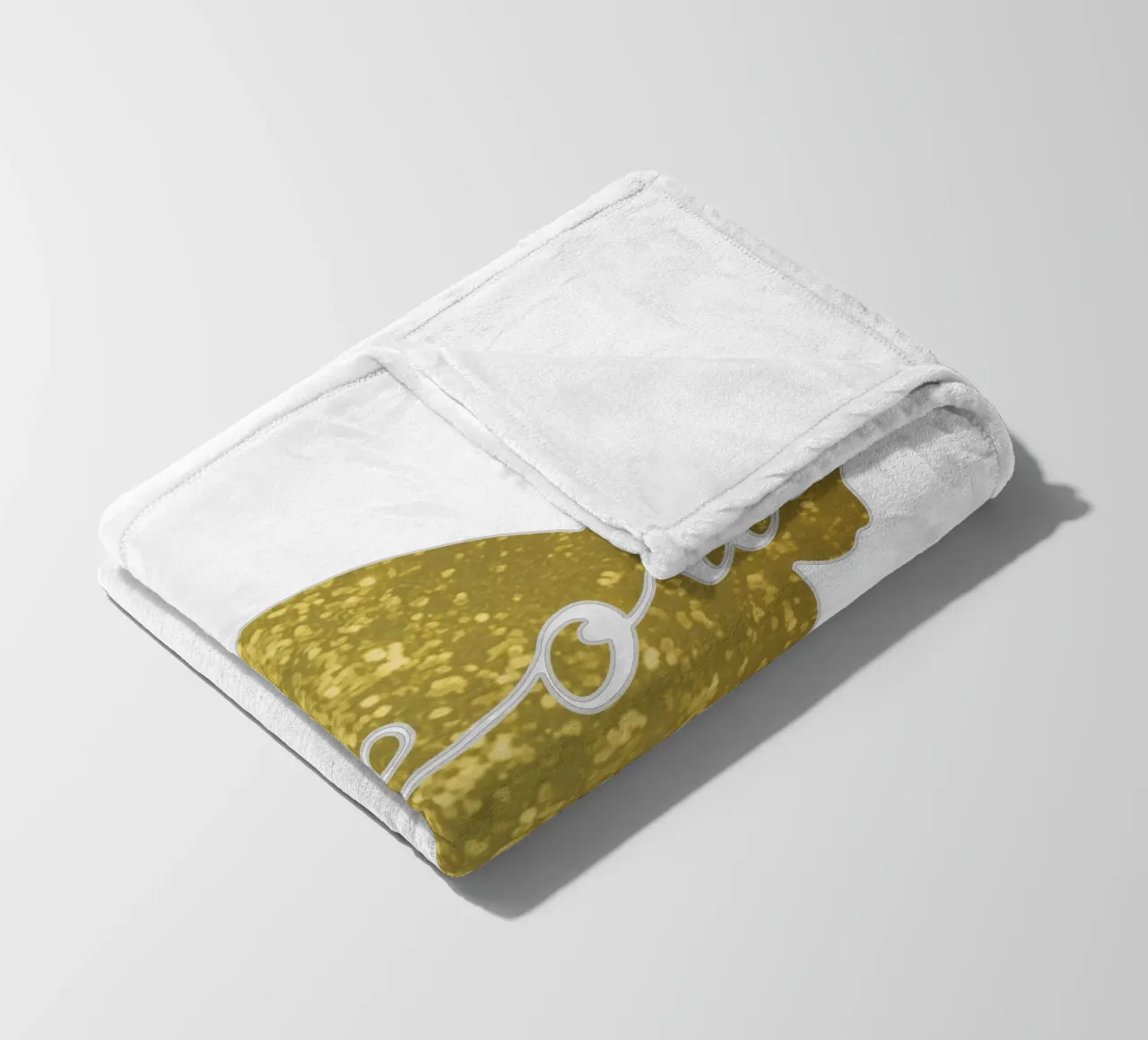 Golden Cat Meow coperta in pile da IndigoBird