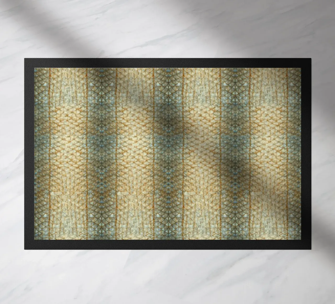 Aquatic Elegance: Fish Skin Pattern zerbino da Curious Collections by Marielle Leenders