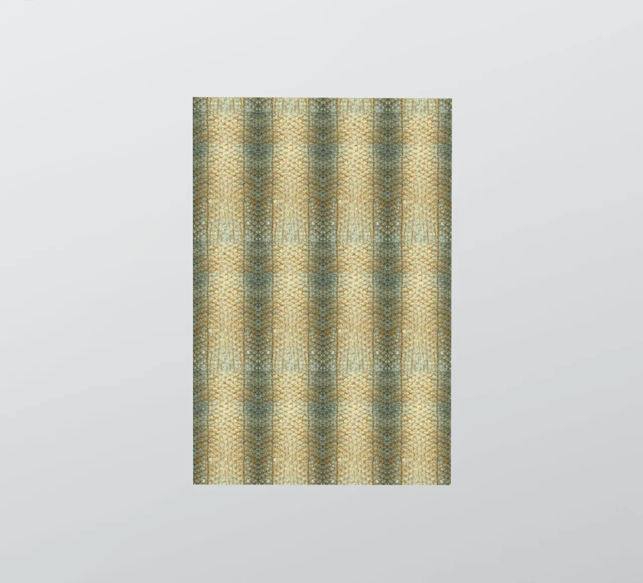 Aquatic Elegance: Fish Skin Pattern adesivo da Curious Collections by Marielle Leenders