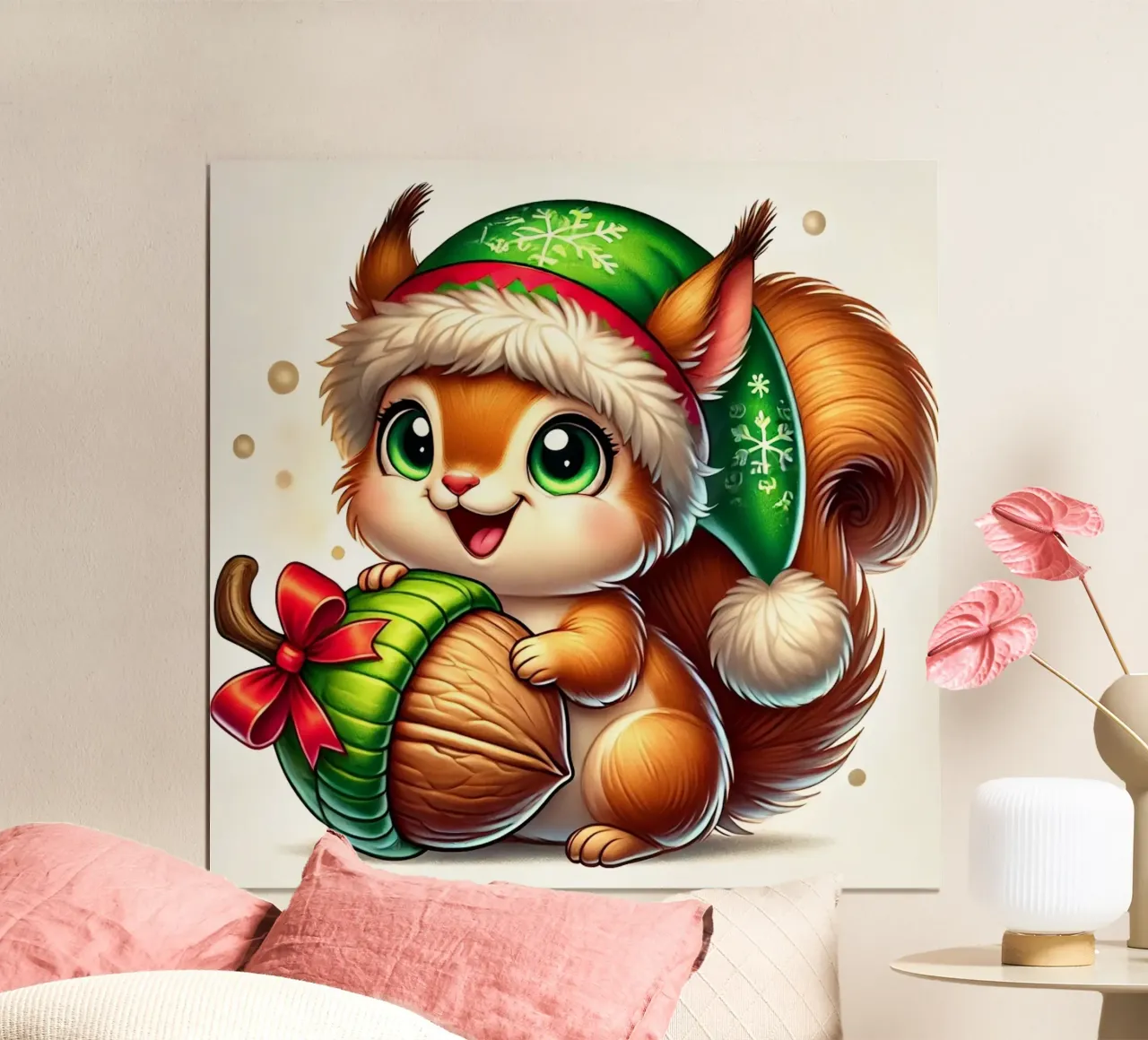 Ardilla de Navidad poster de FluffyToons