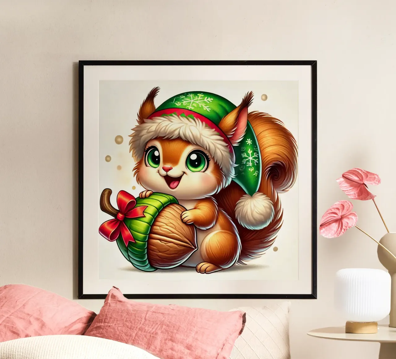 Ardilla de Navidad poster de FluffyToons