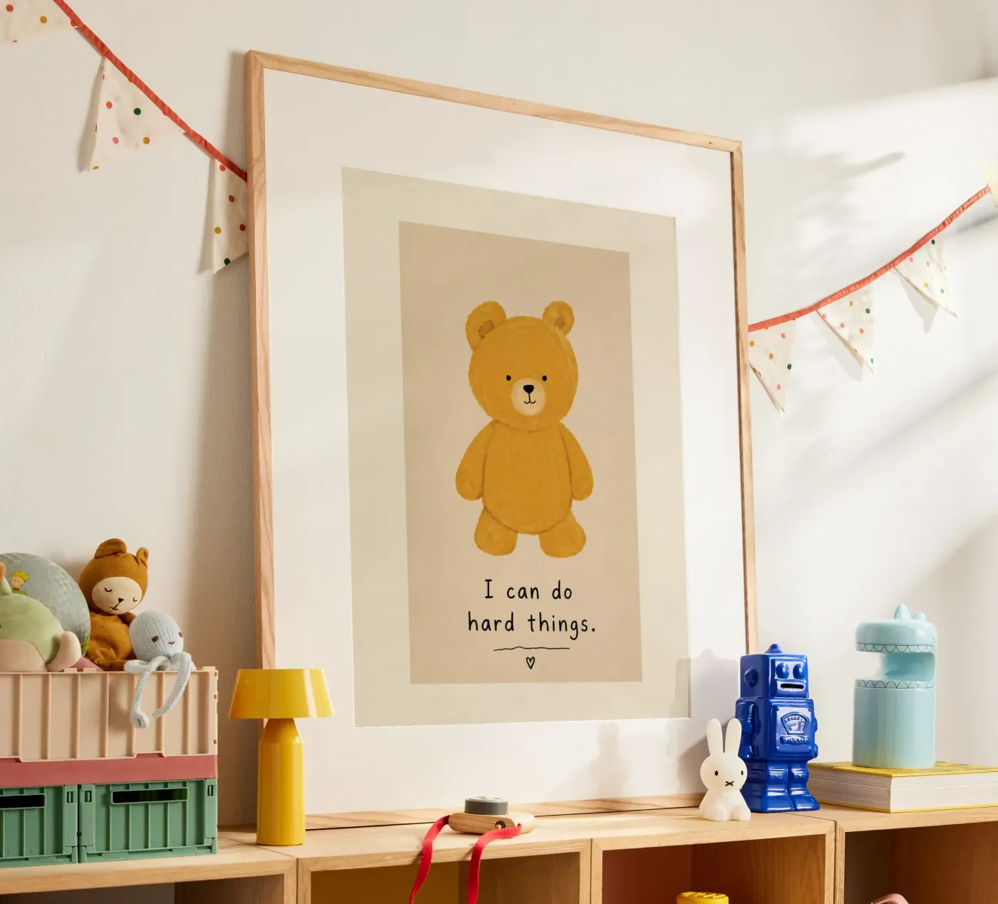 I can do hard things poster da Kids zone