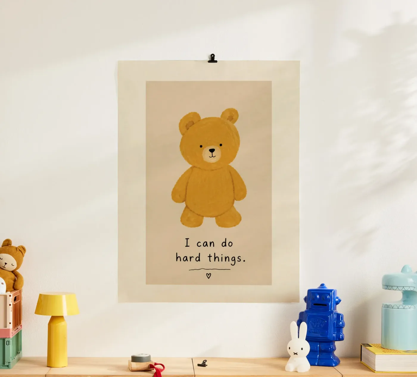 I can do hard things poster da Kids zone