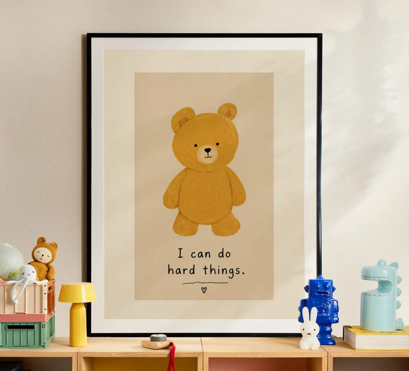 I can do hard things poster da Kids zone