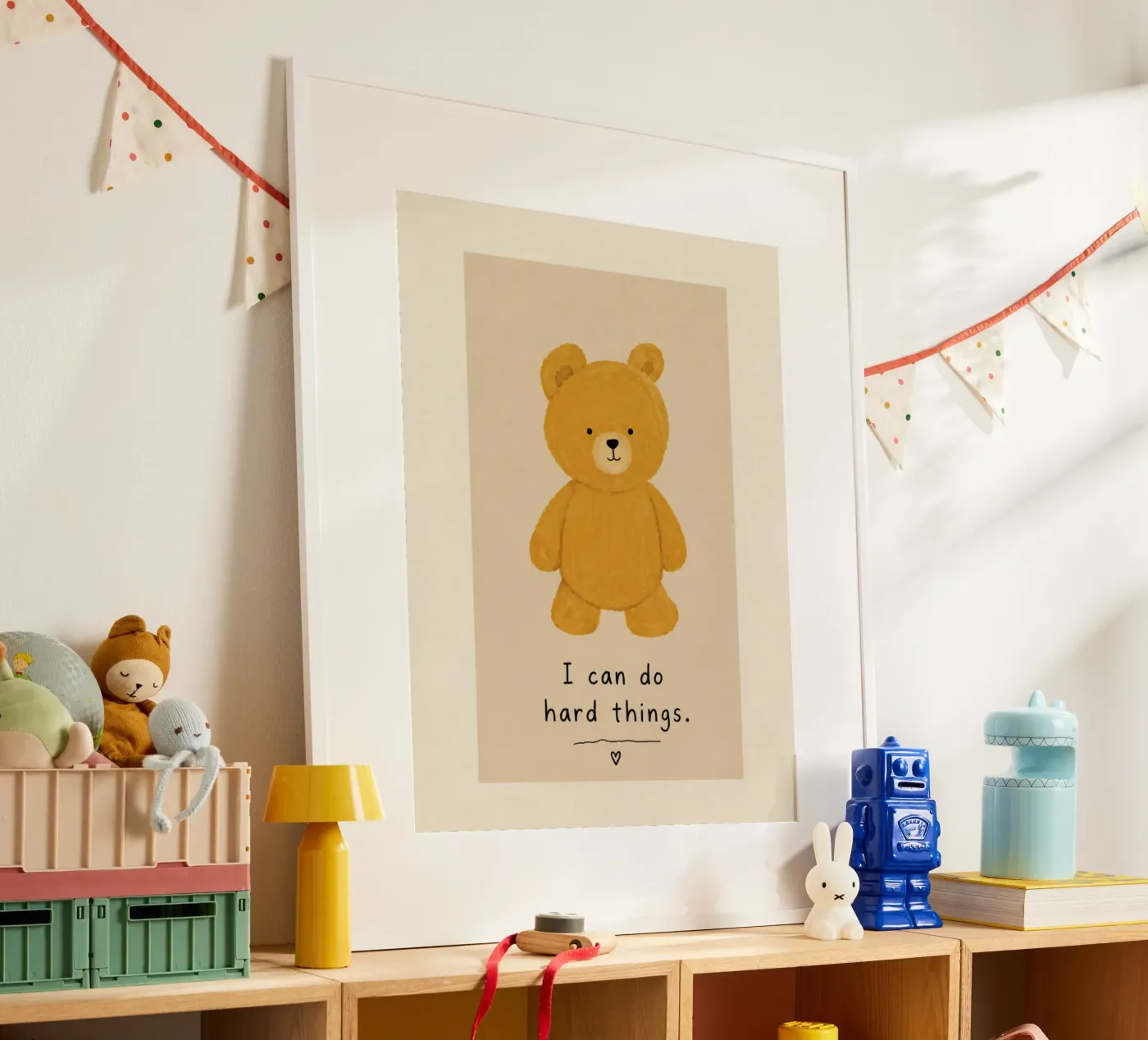 I can do hard things poster da Kids zone