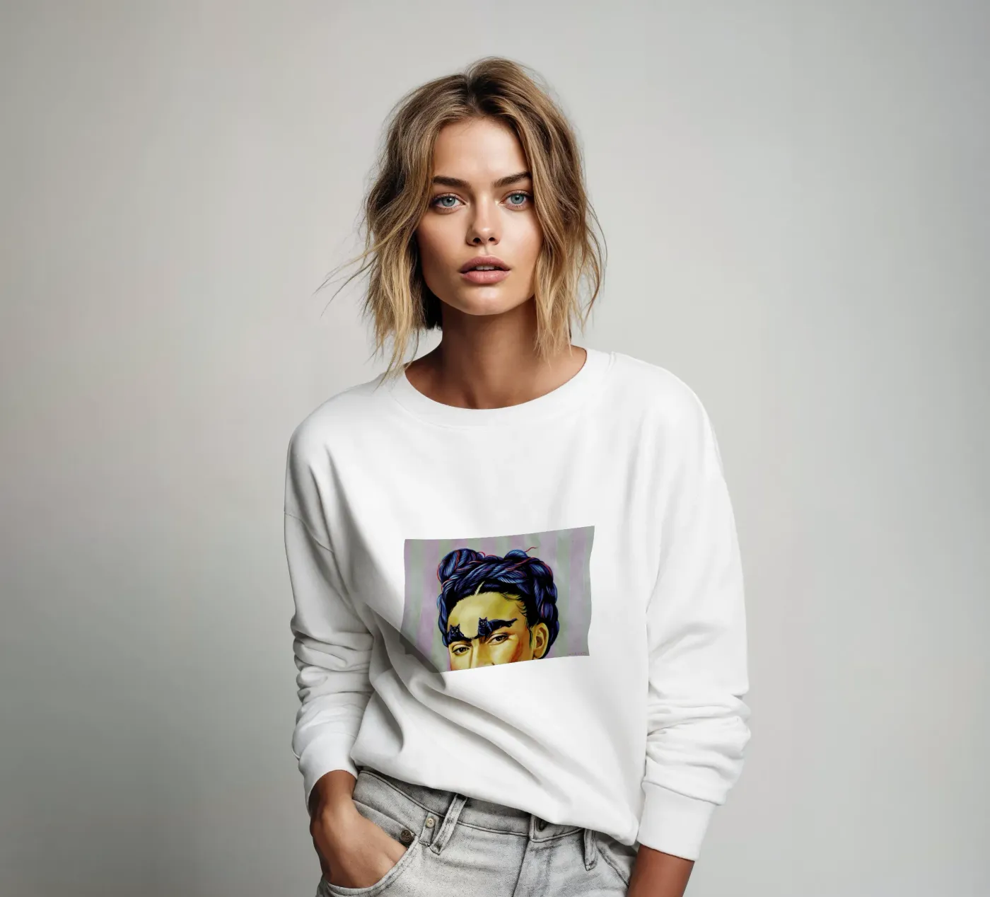 Frida felpa da Jared Yamahata