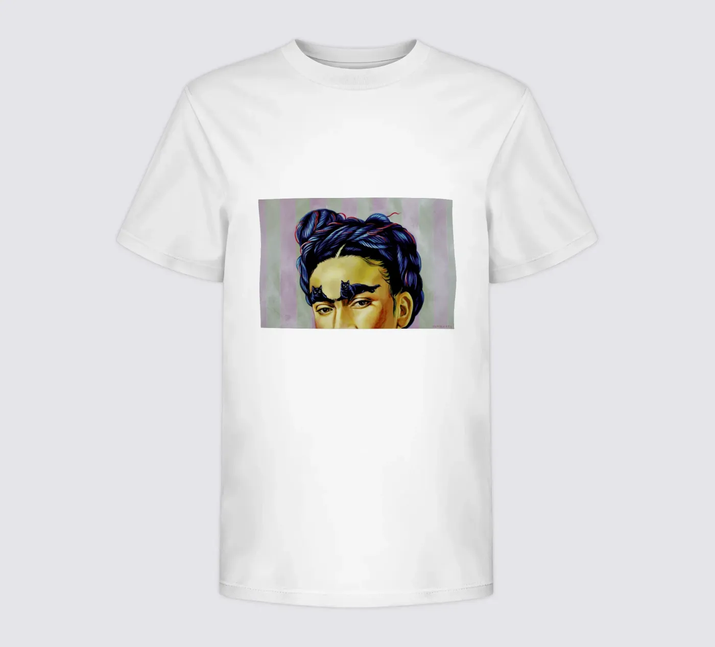 Frida t-shirt bambini da Jared Yamahata