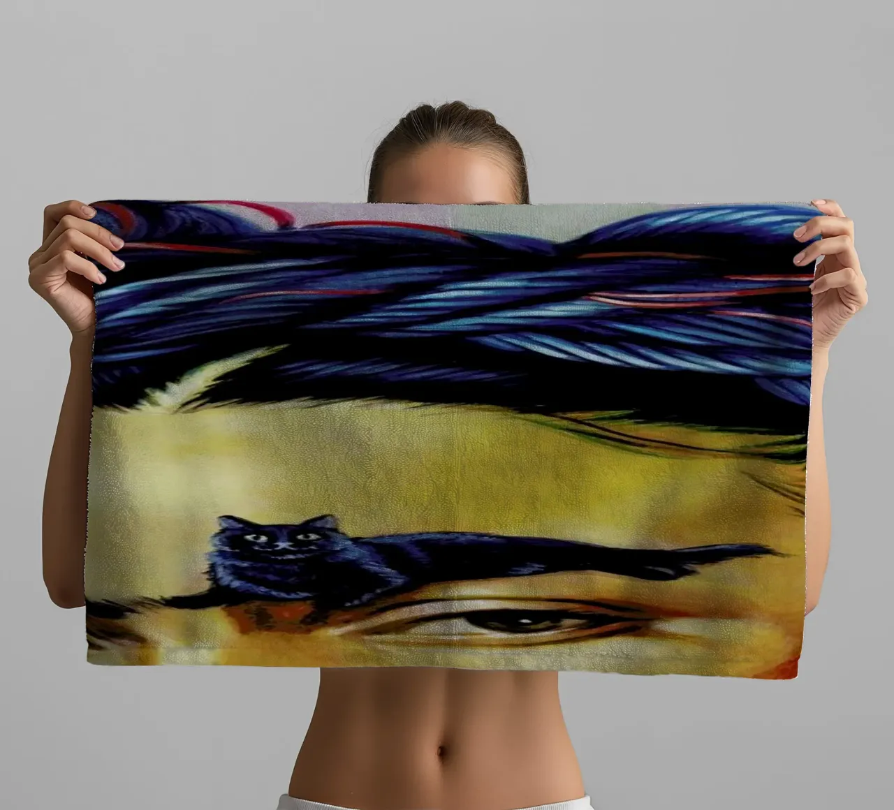 Frida towel by Jared Yamahata