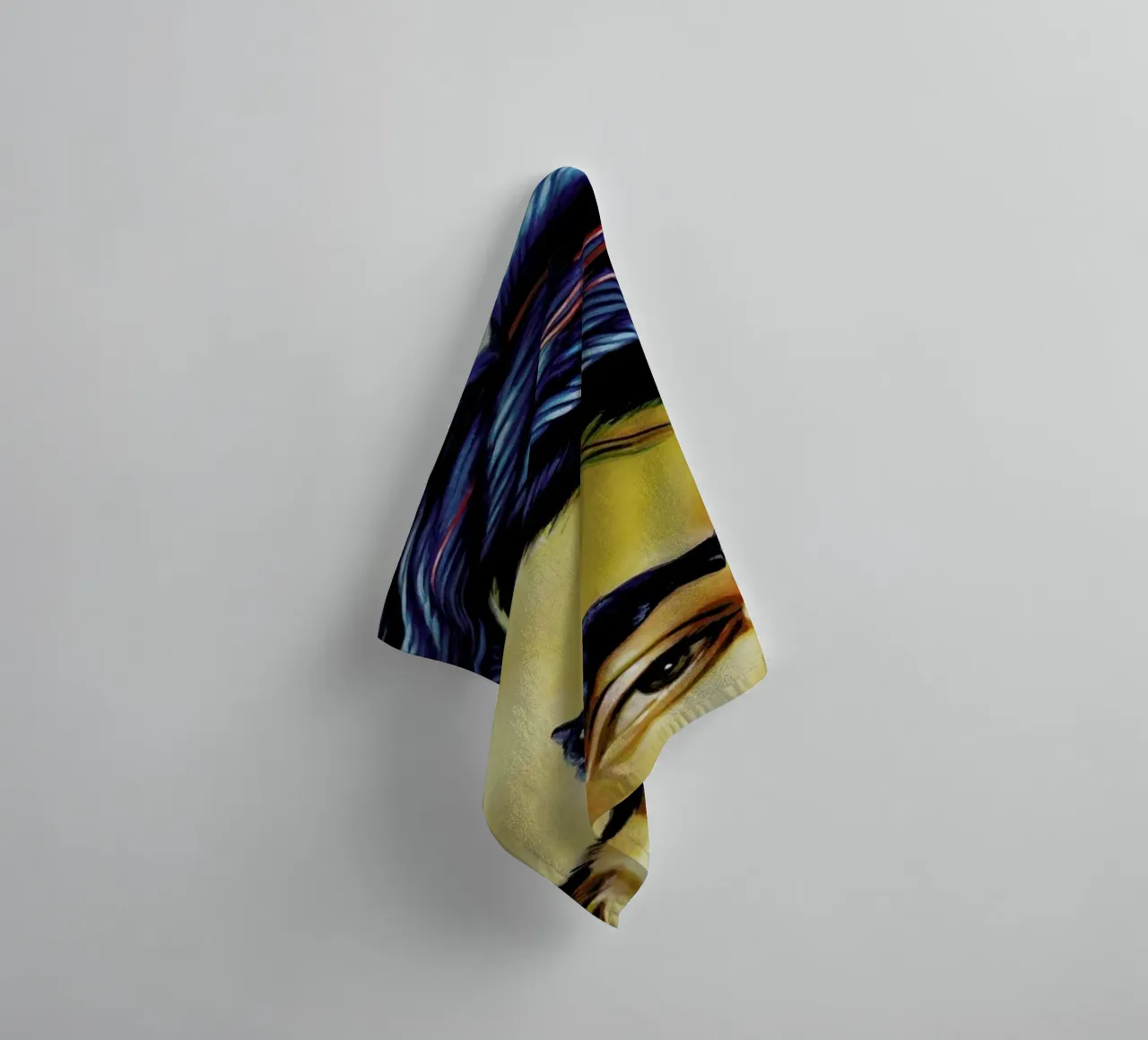 Frida towel by Jared Yamahata