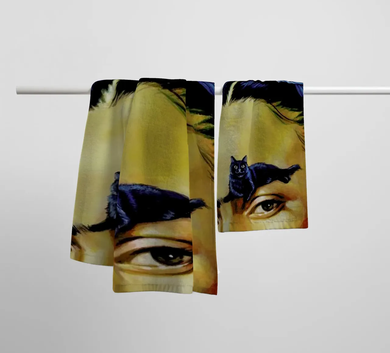 Frida towel by Jared Yamahata
