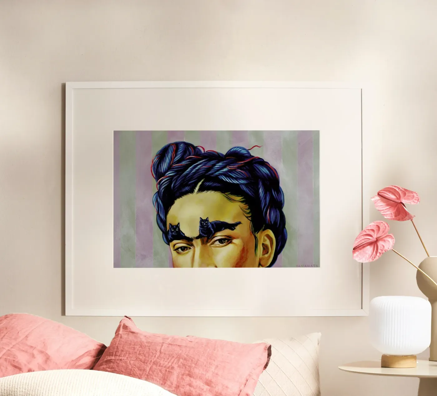 Frida poster de Jared Yamahata