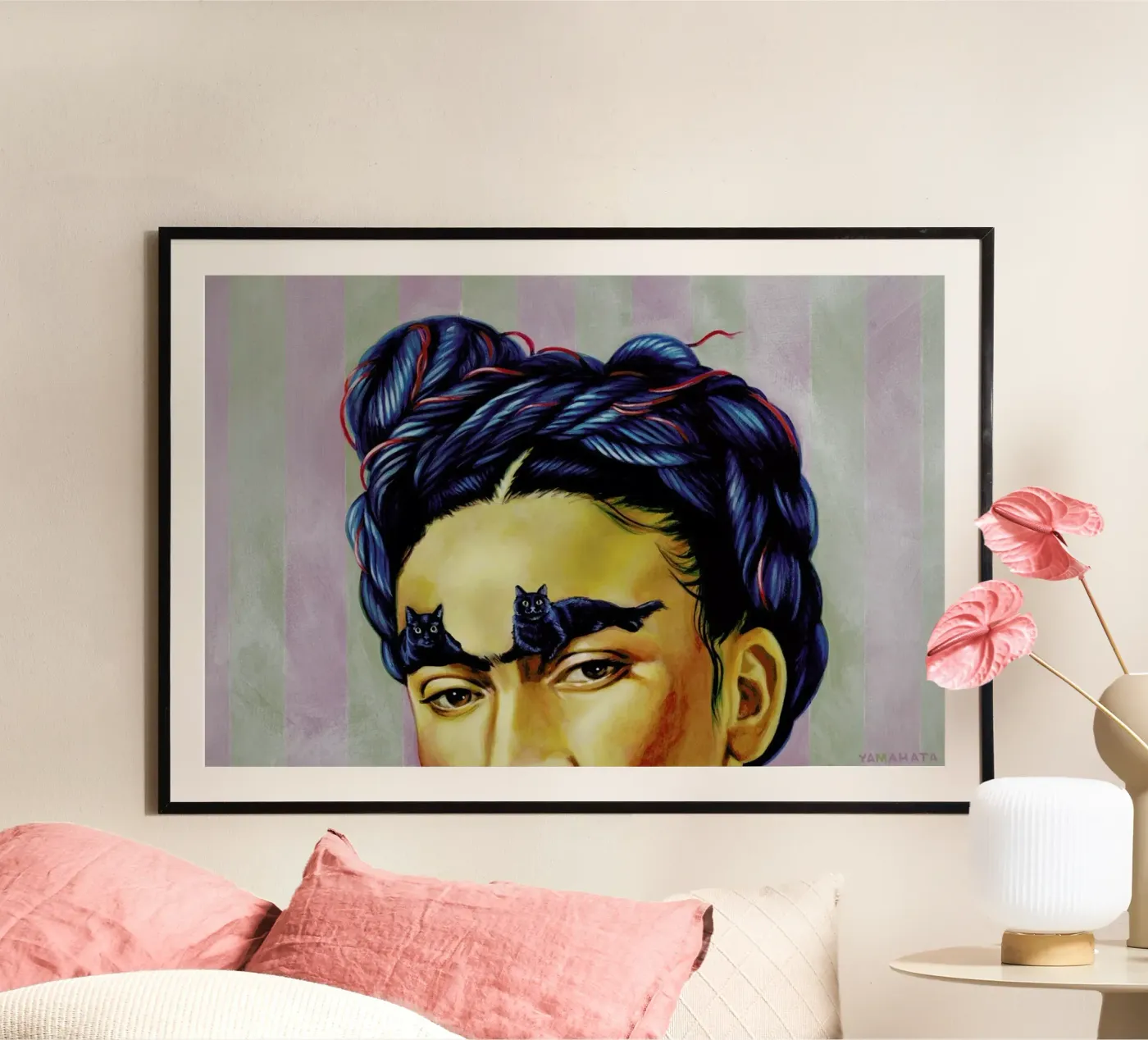 Frida poster de Jared Yamahata