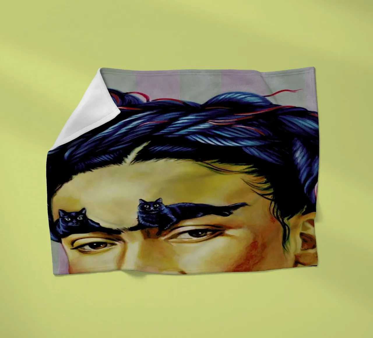 Frida fleecedeken van Jared Yamahata