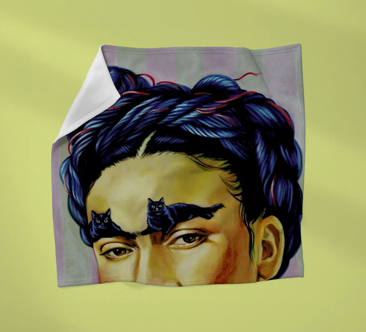 Frida fleecedeken van Jared Yamahata