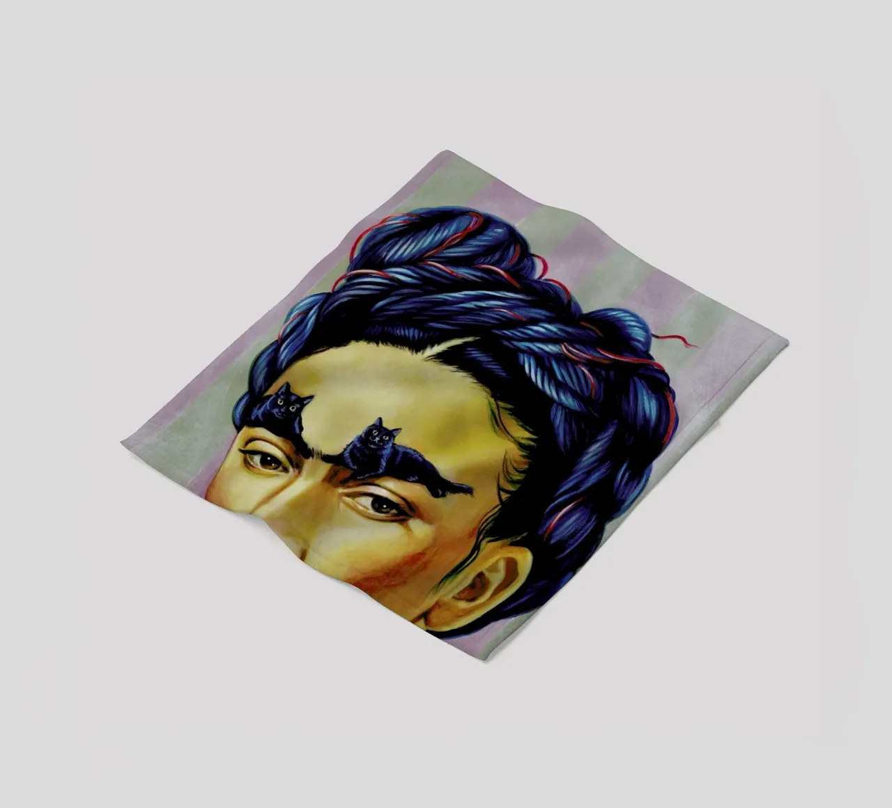 Frida fleecedeken van Jared Yamahata