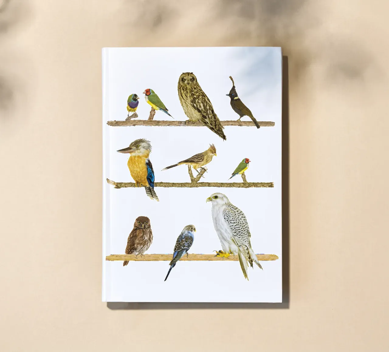 Branching Beauty: Birds on Branches notebook by Curious Collections by Marielle Leenders