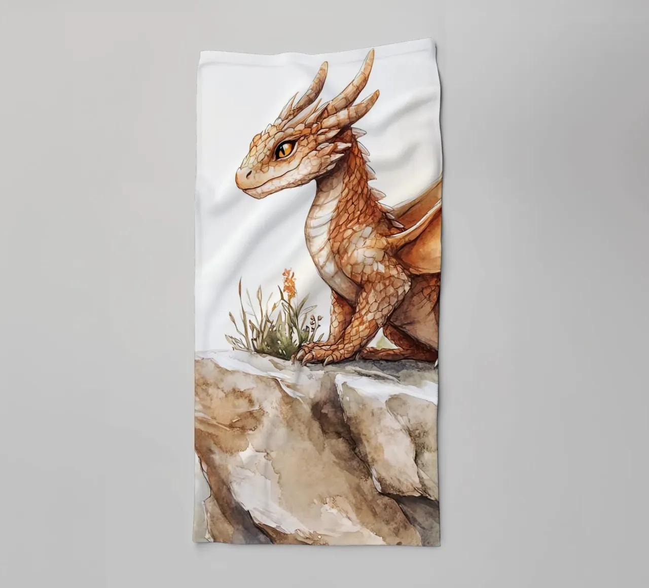 L'anima del drago asciugamano da bagno da Théïa's Fantasia World