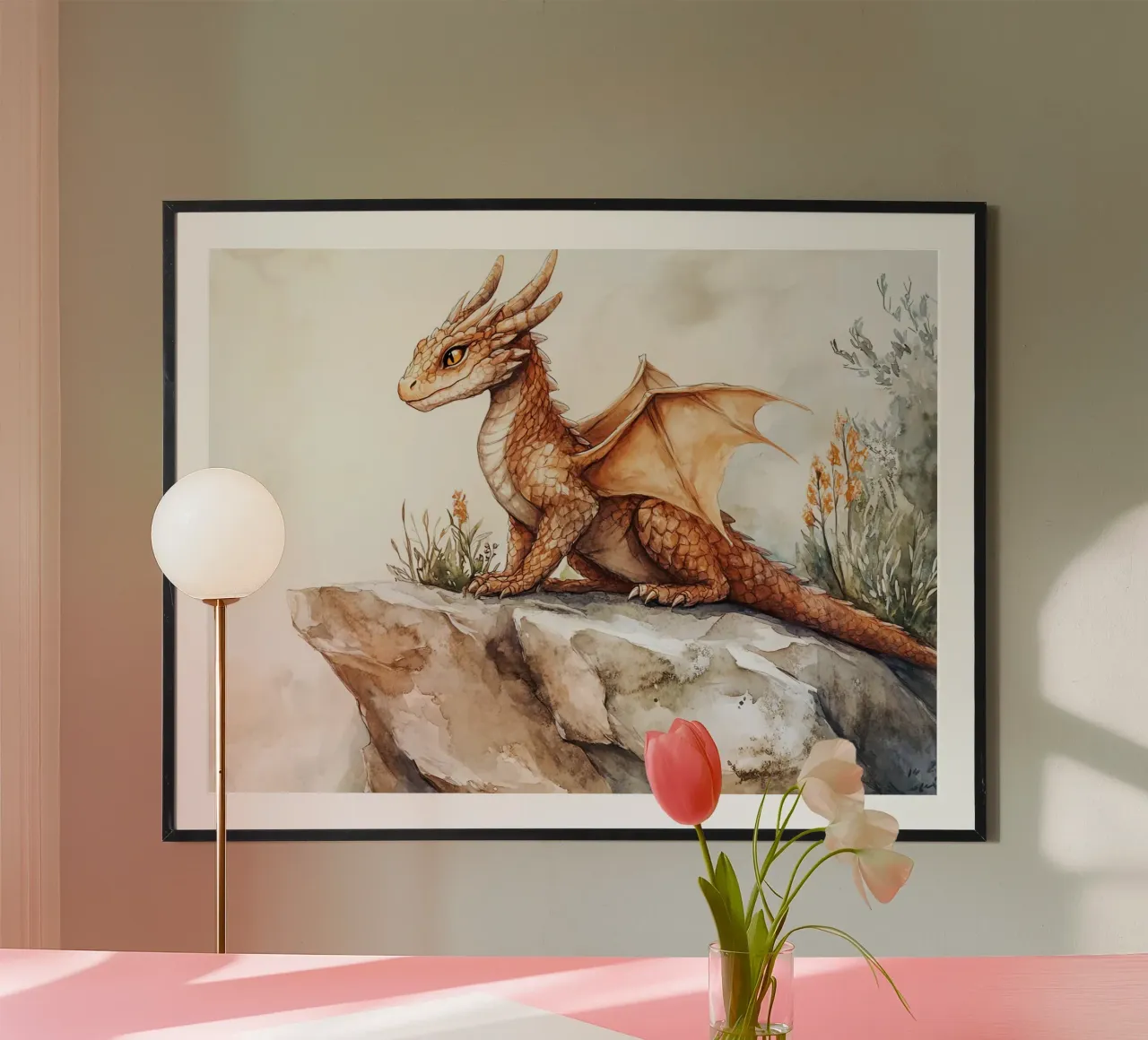 Die Seele des Drachen Hahnemühle von Théïa's Fantasia World