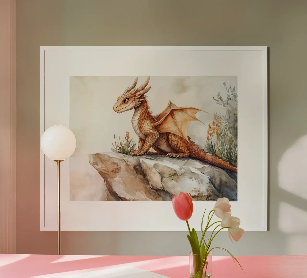 Die Seele des Drachen Hahnemühle von Théïa's Fantasia World