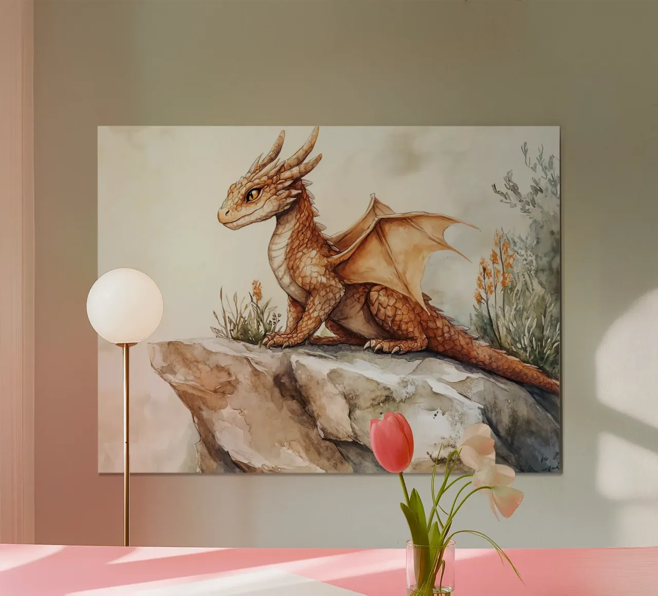 Die Seele des Drachen Hahnemühle von Théïa's Fantasia World