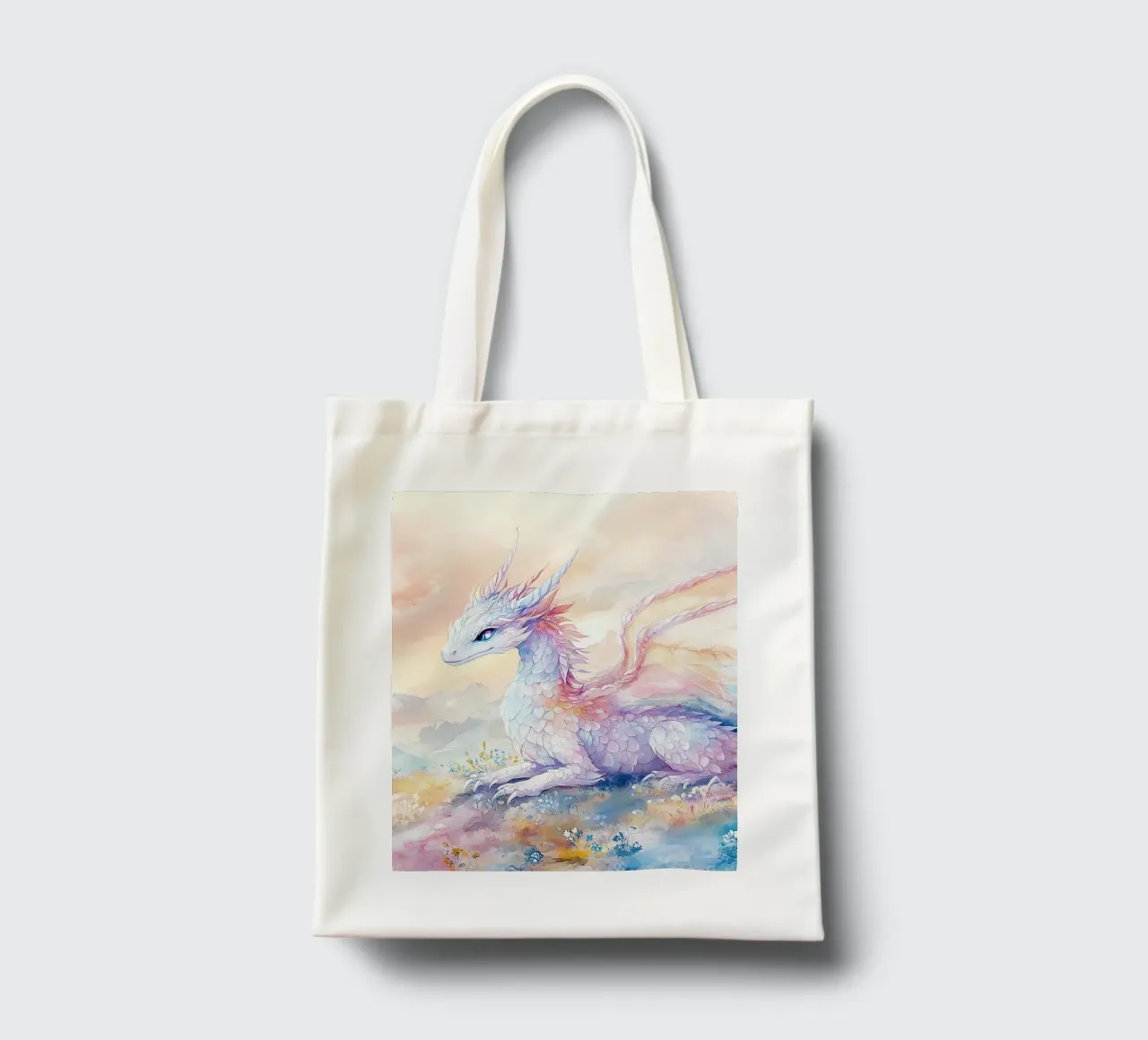 L'anima del drago borsa in juta da Théïa's Fantasia World